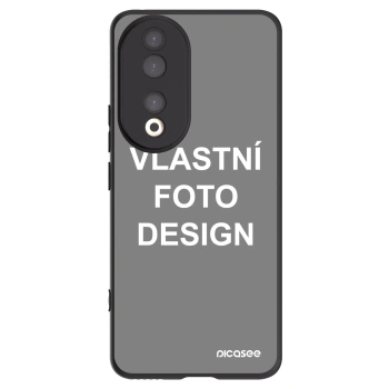Picasee silikonový černý obal pro Honor 90 5G - Vlastní fotka/motiv