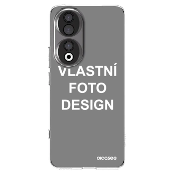 Picasee silikonový průhledný obal pro Honor 90 5G - Vlastní fotka/motiv