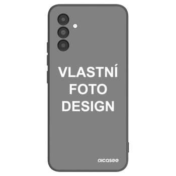 Picasee silikonový černý obal pro Samsung Galaxy A04s A047F - Vlastní fotka/motiv