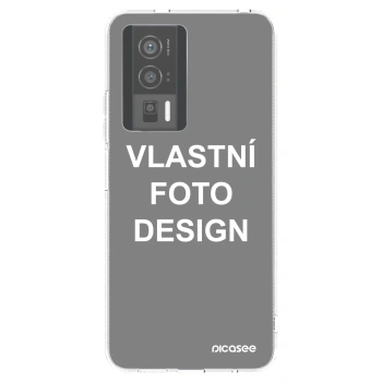 Picasee silikonový průhledný obal pro Xiaomi Poco F5 Pro 5G - Vlastní fotka/motiv