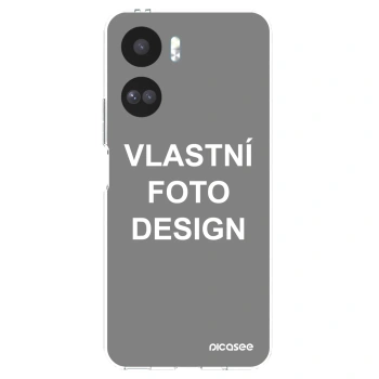 Picasee silikonový průhledný obal pro Honor 90 Lite 5G - Vlastní fotka/motiv