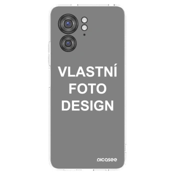 Picasee silikonový průhledný obal pro Motorola Edge 40 - Vlastní fotka/motiv