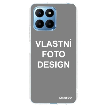 Picasee silikonový průhledný obal pro Honor 70 Lite - Vlastní fotka/motiv
