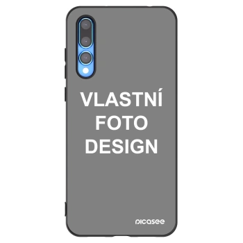 Picasee silikonový černý obal pro Huawei P20 Pro - Vlastní fotka/motiv