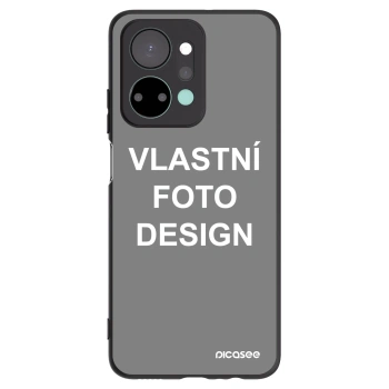 Picasee silikonový černý obal pro Honor X7a - Vlastní fotka/motiv