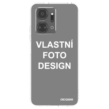 Picasee silikonový průhledný obal pro Honor X7a - Vlastní fotka/motiv