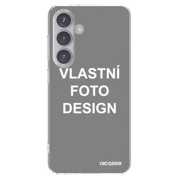 Picasee silikonový průhledný obal pro Samsung Galaxy S24 S921B 5G - Vlastní fotka/motiv