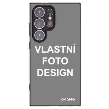 Picasee silikonový černý obal pro Samsung Galaxy S24 Ultra S928B 5G - Vlastní fotka/motiv
