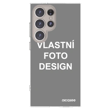 Picasee silikonový průhledný obal pro Samsung Galaxy S24 Ultra S928B 5G - Vlastní fotka/motiv