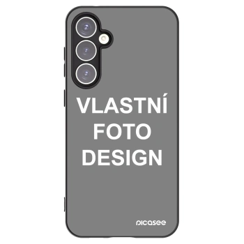 Picasee silikonový černý obal pro Samsung Galaxy S23 FE S711B - Vlastní fotka/motiv