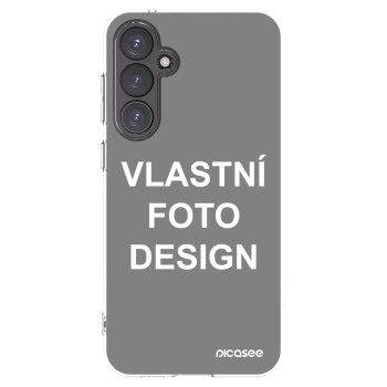Picasee silikonový průhledný obal pro Samsung Galaxy S23 FE S711B - Vlastní fotka/motiv
