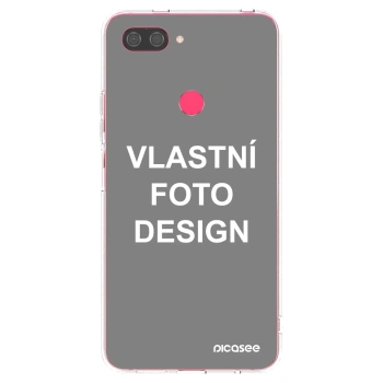Picasee silikonový průhledný obal pro Xiaomi Mi 8 Lite - Vlastní fotka/motiv