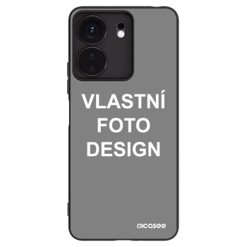 Picasee silikonový černý obal pro Xiaomi Redmi 13C 4G - Vlastní fotka/motiv