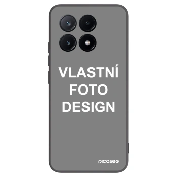 Picasee silikonový černý obal pro Xiaomi Poco X6 Pro - Vlastní fotka/motiv