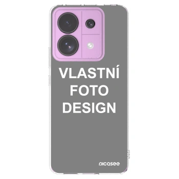 Picasee silikonový průhledný obal pro Xiaomi Redmi Note 13 Pro 5G - Vlastní fotka/motiv