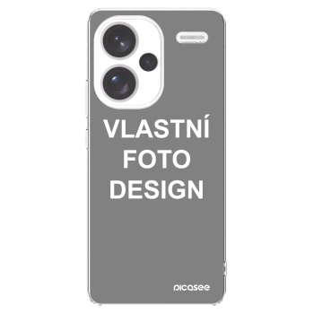 Picasee silikonový průhledný obal pro Xiaomi Redmi Note 13 Pro+ 5G - Vlastní fotka/motiv