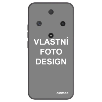 Picasee silikonový černý obal pro Honor Magic6 Lite 5G - Vlastní fotka/motiv