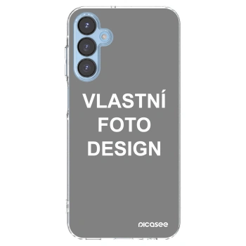 Picasee silikonový průhledný obal pro Samsung Galaxy A15 A156B 5G - Vlastní fotka/motiv