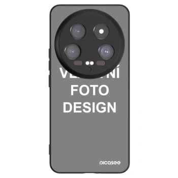 Picasee silikonový černý obal pro Xiaomi 14 Ultra - Vlastní fotka/motiv