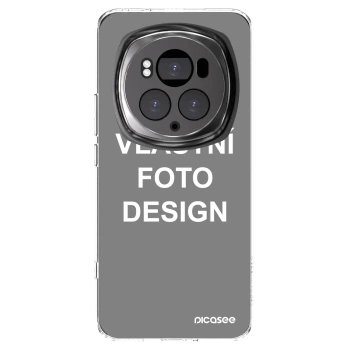 Picasee silikonový průhledný obal pro Honor Magic6 Pro - Vlastní fotka/motiv