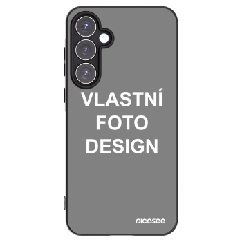 Picasee silikonový černý obal pro Samsung Galaxy A55 5G A556B - Vlastní fotka/motiv