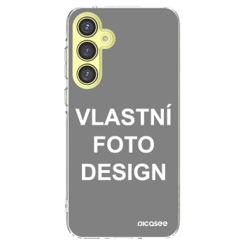 Picasee silikonový průhledný obal pro Samsung Galaxy A35 5G A356B - Vlastní fotka/motiv