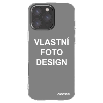 Picasee silikonový průhledný obal pro Apple iPhone 16 Pro Max - Vlastní fotka/motiv