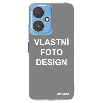 Picasee silikonový průhledný obal pro Xiaomi Redmi 13C 5G - Vlastní fotka/motiv