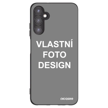 Picasee silikonový černý obal pro Samsung Galaxy A05s A057G - Vlastní fotka/motiv
