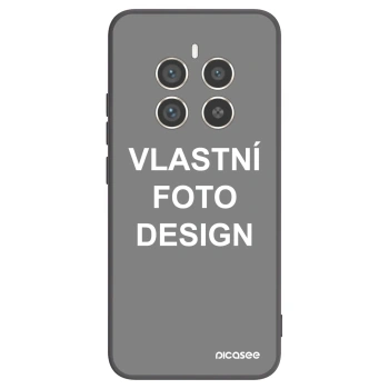 Picasee silikonový černý obal pro Realme 12 Pro 5G - Vlastní fotka/motiv