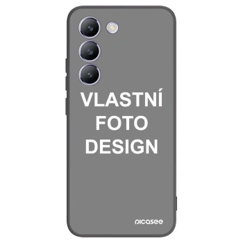 Picasee silikonový černý obal pro Vivo V40 SE 5G - Vlastní fotka/motiv
