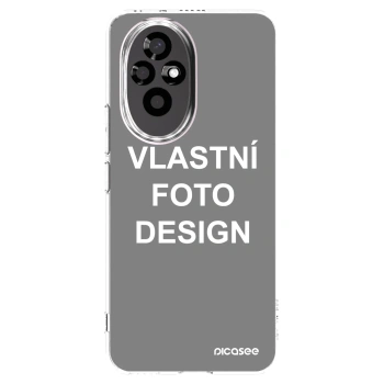 Picasee silikonový průhledný obal pro Honor 200 Pro 5G - Vlastní fotka/motiv