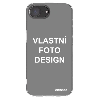 Picasee silikonový průhledný obal pro Apple iPhone 16e - Vlastní fotka/motiv