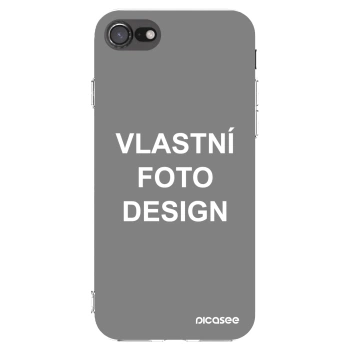 Picasee silikonový průhledný obal pro Apple iPhone 7 - Vlastní fotka/motiv