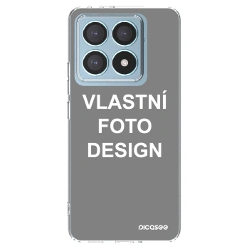 Picasee silikonový průhledný obal pro Xiaomi 14T Pro - Vlastní fotka/motiv