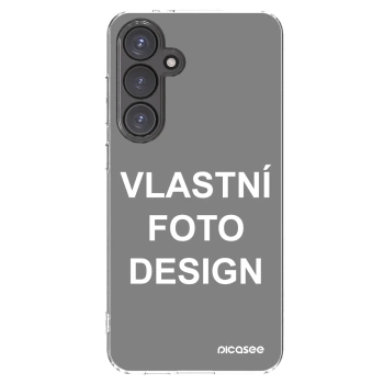 Picasee silikonový průhledný obal pro Samsung Galaxy S24 FE S721B - Vlastní fotka/motiv