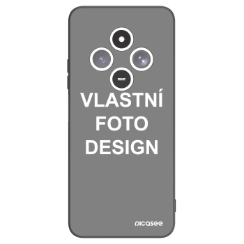 Picasee silikonový černý obal pro Xiaomi Redmi 14C - Vlastní fotka/motiv