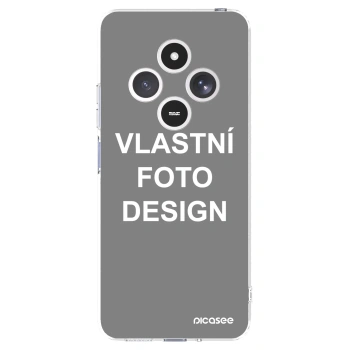 Picasee silikonový průhledný obal pro Xiaomi Redmi 14C - Vlastní fotka/motiv