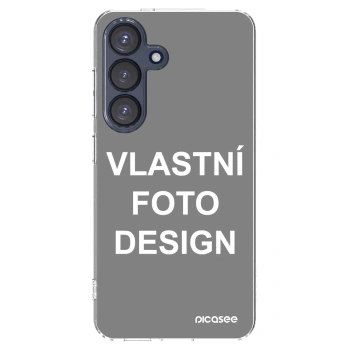 Picasee silikonový průhledný obal pro Samsung Galaxy S25 5G - Vlastní fotka/motiv