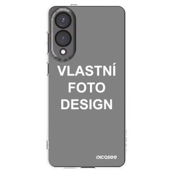 Picasee silikonový průhledný obal pro Samsung Galaxy S25 Edge 5G - Vlastní fotka/motiv