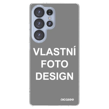 Picasee silikonový průhledný obal pro Samsung Galaxy S25 Ultra 5G - Vlastní fotka/motiv