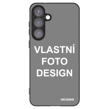 Picasee silikonový černý obal pro Samsung Galaxy S25+ 5G - Vlastní fotka/motiv