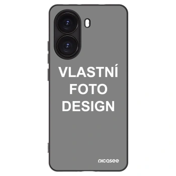 Picasee silikonový černý obal pro Xiaomi Poco X7 Pro 5G - Vlastní fotka/motiv