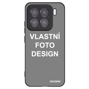 Picasee silikonový černý obal pro Xiaomi 15 - Vlastní fotka/motiv