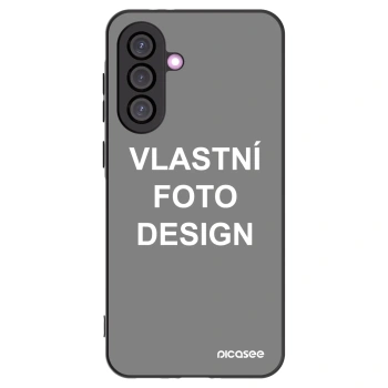 Picasee silikonový černý obal pro Samsung Galaxy A56 5G A566B - Vlastní fotka/motiv