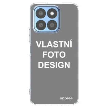 Picasee silikonový průhledný obal pro Honor X8c - Vlastní fotka/motiv