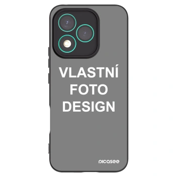 Picasee silikonový černý obal pro Honor 400 Lite 5G - Vlastní fotka/motiv
