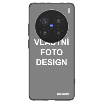 Picasee silikonový černý obal pro Vivo X200 Pro - Vlastní fotka/motiv