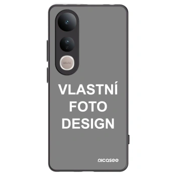 Picasee silikonový černý obal pro Vivo V50 Lite 5G - Vlastní fotka/motiv