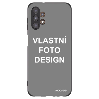 Picasee silikonový černý obal pro Samsung Galaxy A13 5G - Vlastní fotka/motiv